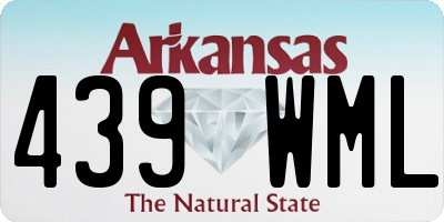 AR license plate 439WML