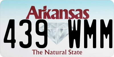 AR license plate 439WMM