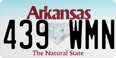 AR license plate 439WMN