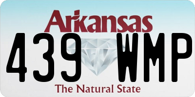 AR license plate 439WMP