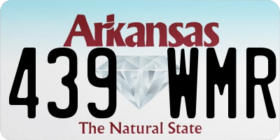 AR license plate 439WMR