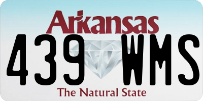 AR license plate 439WMS