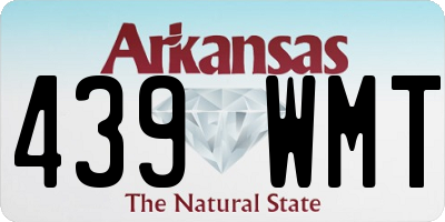 AR license plate 439WMT