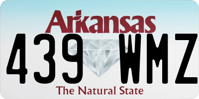 AR license plate 439WMZ