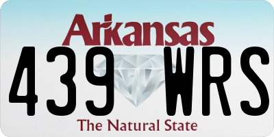 AR license plate 439WRS