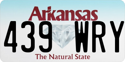 AR license plate 439WRY