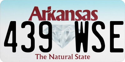 AR license plate 439WSE