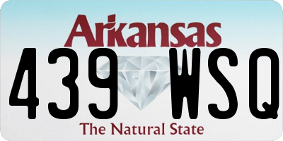 AR license plate 439WSQ