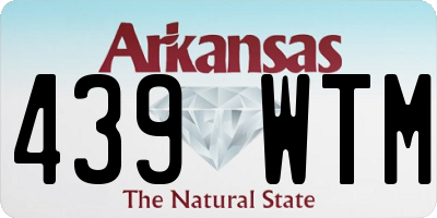 AR license plate 439WTM