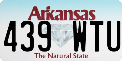 AR license plate 439WTU