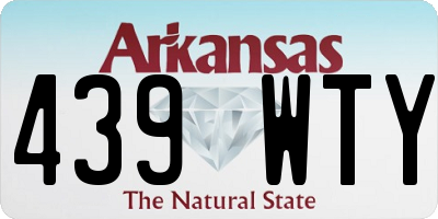 AR license plate 439WTY