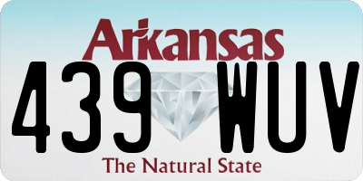 AR license plate 439WUV