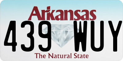AR license plate 439WUY