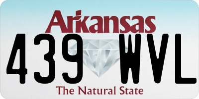 AR license plate 439WVL