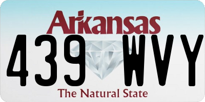 AR license plate 439WVY