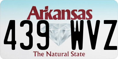 AR license plate 439WVZ