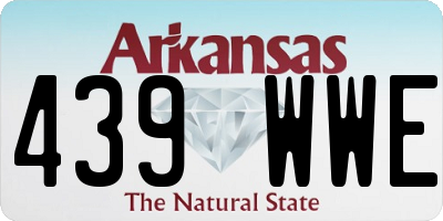 AR license plate 439WWE