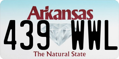 AR license plate 439WWL