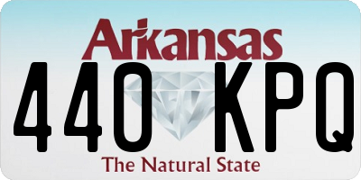AR license plate 440KPQ