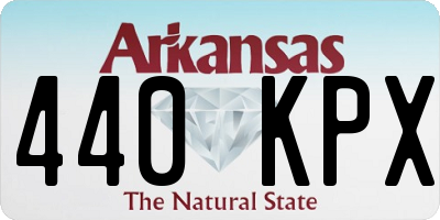 AR license plate 440KPX