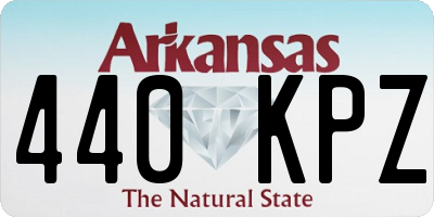 AR license plate 440KPZ