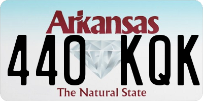 AR license plate 440KQK