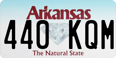 AR license plate 440KQM