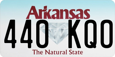AR license plate 440KQO