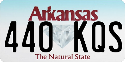 AR license plate 440KQS