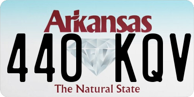 AR license plate 440KQV
