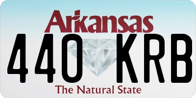 AR license plate 440KRB