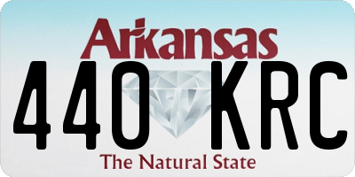 AR license plate 440KRC