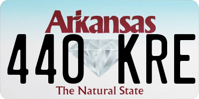 AR license plate 440KRE