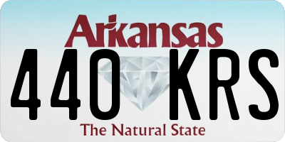 AR license plate 440KRS