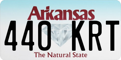 AR license plate 440KRT