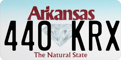 AR license plate 440KRX