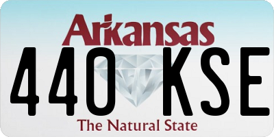 AR license plate 440KSE