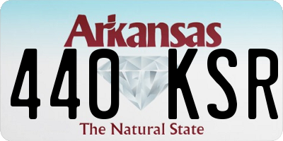 AR license plate 440KSR