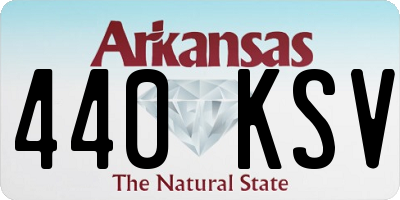 AR license plate 440KSV