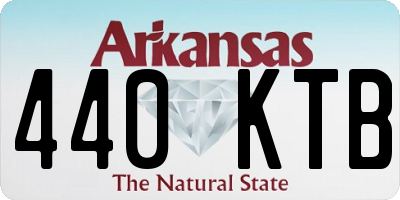 AR license plate 440KTB