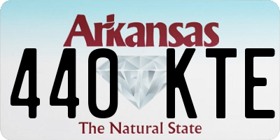 AR license plate 440KTE