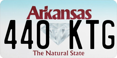 AR license plate 440KTG