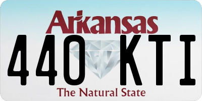 AR license plate 440KTI