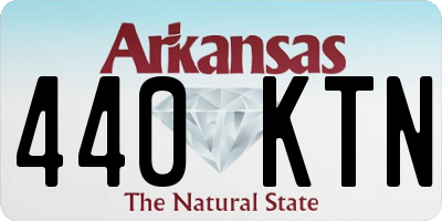 AR license plate 440KTN