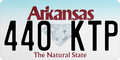 AR license plate 440KTP