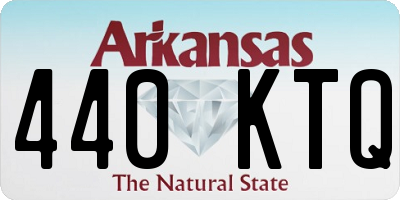 AR license plate 440KTQ