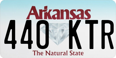 AR license plate 440KTR