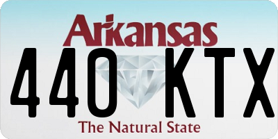 AR license plate 440KTX