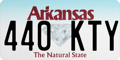 AR license plate 440KTY