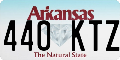 AR license plate 440KTZ